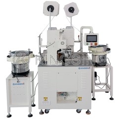 Automatic Wire Crimping and Insulated Sleeve Insertion Machine