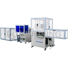 Ribbon Cable Tinning Crimping and Housing Insertion Machine