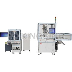 Ribbon Cable Stripping Tinning Crimping and Laser Marking Machine