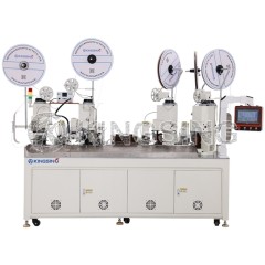 Multi-wire Combined Crimping and Shrink Tube Insertion Machine