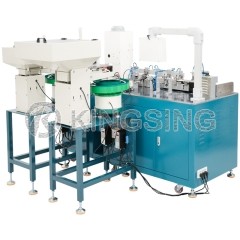 Thermal Protector Crimping and Shrink Tube Inserting Machine