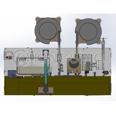 Thermal Protector Crimping and Shrink Tube Inserting Machine