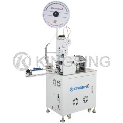 Parallel Twin Wire Stripping and Crimping Machine