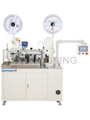 Multi-core Cable Stripping Crimping and Shrink Tube Inserting Machine