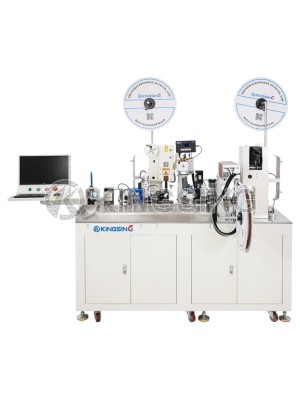 Fully Automatic Ferrule Crimping and Heat Shrinkable Tube Insertion Machine