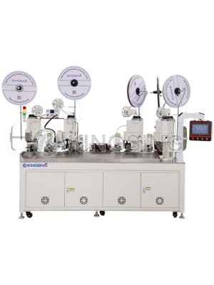 Multi-wire Combined Crimping and Shrink Tube Insertion Machine