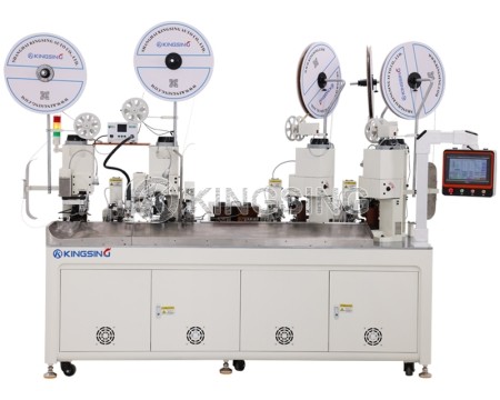 Multi-wire Combined Crimping and Shrink Tube Insertion Machine